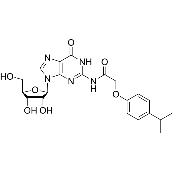 N-[2-[4-(1-Methylethyl)phenoxy]acetyl]guanosine 937205-20-4